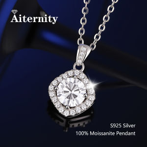 GRA Certificate 100% Real Moissanite Pendant Necklace D Color 1 Carat for Women Wedding Bridal S925 Sterling Silver Fine Jewelry2026