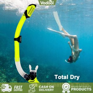 [VSC] Diving Snorkel Underwater Diving Air Tube Silicone Mouthpiece Diving Air Breathing Tube Swimming Equipments for Snorkeling Swimming for Scuba Diving