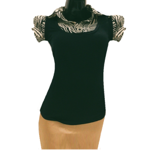 Áo kiểu giả 2 lớp phong cách Hàn Quốc 087