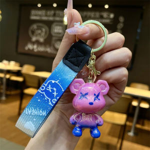 Móc Khóa BearBrick Phối Màu Phụ Kiện Balo Túi Xách Siêu Hot - tigon store