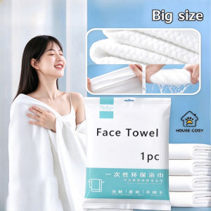 1pc Thicken Disposable Bath Towel Oversize Face Towe 30*70cm Portable Towel for Outdoor Trip
