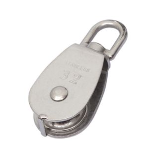 Ròng rọc thép không gỉ 304 cao cấp bền bỉ và an toàn cho các ứng dụng kéo.