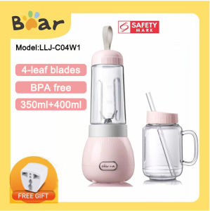 Bear LLJ-C04F1 Blender Small Portable Juicer Cup Home Fruit Juicer Mini Food Processor