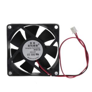 หม้อน้ำระบายความร้อนซีพียู้ำมันพัดลม5V 12V 24V 70Mm คอมพิวเตอร์พัดลม2Pin XH2.54สำหรับเคสหม้อน้ำ70x70x