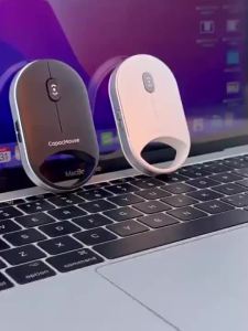 Wireless Mouse 3 Mode BT 5.2/2.4G/USB SilentCapacitive Mice For Laptop PC Accessories Portable Silent Mouse