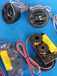 AB-25TW 25mm Car Silk Dome Tweeter (with Special Tune Up 12dB Crossover Network)