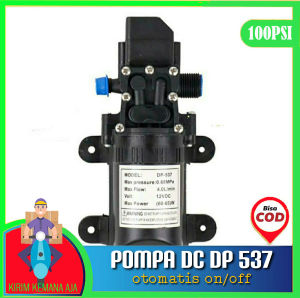 Pompa Booster Air Bertekanan Tinggi DC 12V - DP537 4LPM 100PSI