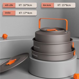 Bộ nồi cao cấp BSW-SK066-B3 ALUMINIUM (CHÍNH HÃNG)