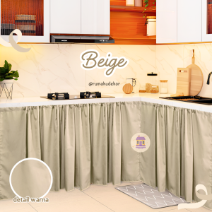 Gorden Kolong Dapur Waterproof Anti Air Premium Lebar 15 m Gratis request Lebar dan Tinggi Banyak Warna [FREE TALI & PAKU]