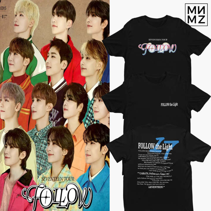 SEVENTEEN - SEVENTEEN ツアー FOLLOW 長袖Tシャツ M SEVENTEEN - TOUR FOLLOW TO JAPAN - OFFICIAL MERCHANDISE