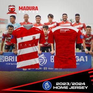 JERSEY MADURA UNITED HOME 23/24 FREE NAMASET