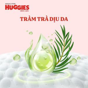 [SIÊU GÓI LỚN] Tã Quần Huggies Skincare Tràm Trà Tự Nhiên XXL80 (15kg-19kg) Bỉm Quần Huggies Cực Đại - Thanh Ngân Shop