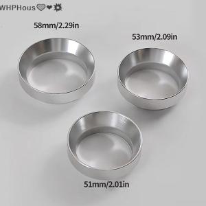 WP💓💛💖 Coffee Catcher Ring Anti-fly Powder Ring Grinder Catcher Ring 51mm 53mm 58mm Coffee Handle Cloth Powder Dosing Ring Coffee Tools
