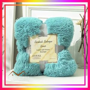 Selimut bulu rasfur lembut uk 160cmx100cm LP