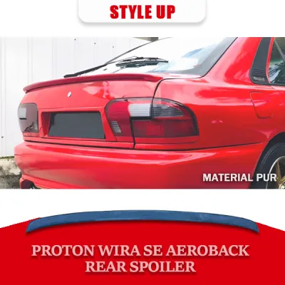 PROTON WIRA SE AEROBACK REAR SPOILER MATERIAL PUR WITHOUT PAINT