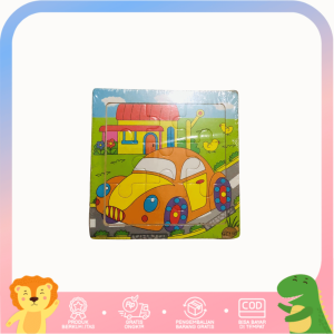 Puzzle Kayu Mini Transportasi
