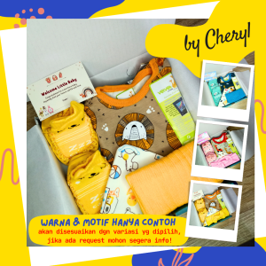 HAMPERS B BAYI NEWBORN / KADO BAYI / BAJU BAYI / VELVET JUNIOR