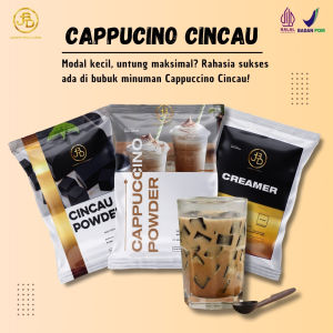 [BUBUK CAPPUCINO Cincau] Bubuk Minuman Premium 1kg ANEKA aneka RASA Best Seller | JBD | Halal & BPOM