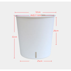 Self Watering Planter Flower Pots Multicolor Balcony Garden Plant Planter Baskets Fence Bucket Pots