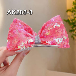 Jepit Rambut Korea Anak Pita Manik Sequin Gaya Lucu Aksesoris Hiasan Fashion Rambut Import AK283