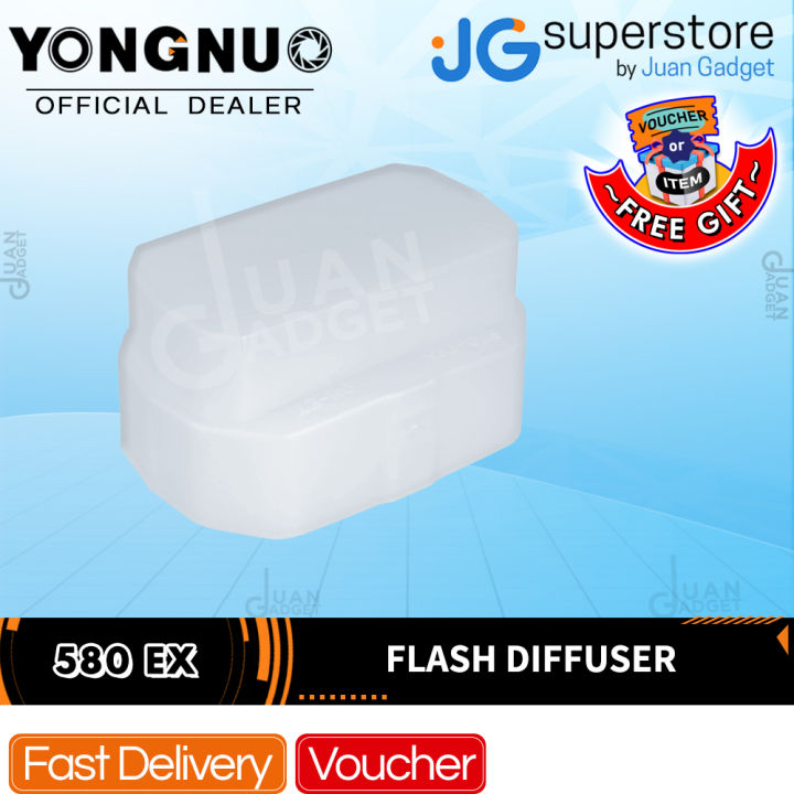 VBESTLIFE Flash Diffuser, White Plastic Camera Bounce Softer Flash Diffuser For Canon 580EX 580EX II For YONGNUO YN560 YN-565EX