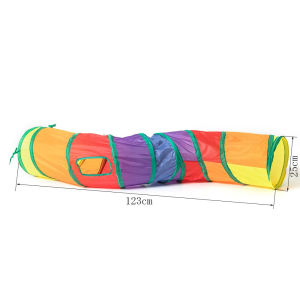 【SG Stocks】Pet  Cat Toy Tunnel Cat Toys Tunnel Cat Tunnel Pet Train Tunnels Cat Teaser  Tunnel Tube