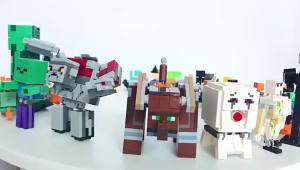 minecraft toys MC STEVE mc Minecraft Building Block Figures 2025 Steve The Marauder Villager Legion him Building Blocks for Boys