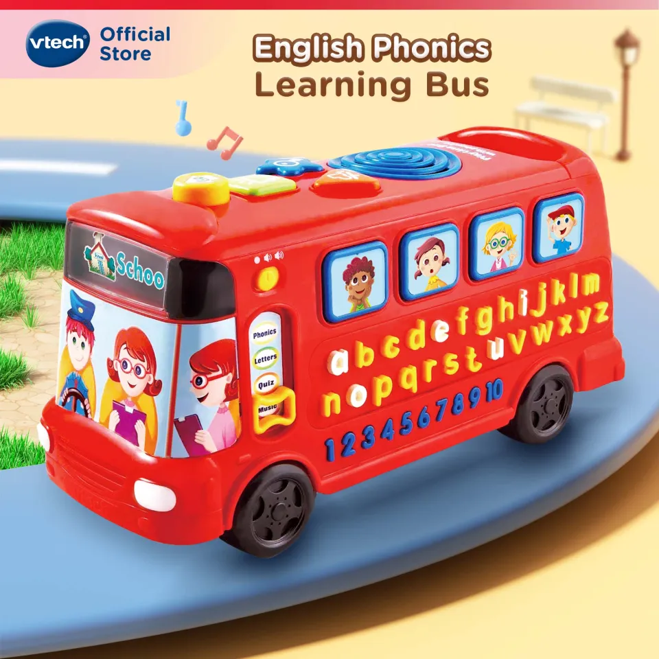 VTech Phonics Playtime Bus English Letter Phonics Electronic - Main Image