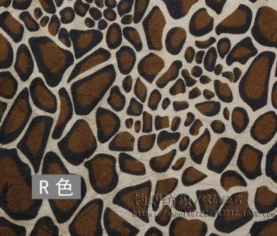 【Fast and Reliable Shipping】 3m Gold Velvet Animal Print Fabric Tiger Leopard Zebra Print Sofa Toy Fabric Performance Clothing Fabric 150cm