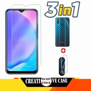 PROMO PAKET 3 IN 1 Tempered Glass VIVO V29e 5G / Y17s 2023 / VIVO Y12 / VIVO Y15 / VIVO Y17 Anti gores Kaca Pengiriman Cepat