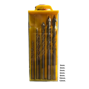 ดอกสว่านหัวธนู ดอกสว่านอเนกประสงค์ เจาะกระเบื้อง เจาะไม้ เจาะปูน เจาะกระจก/แก้ว เจาะคอนกรีต เจาะหินอ่อน เจาะกระเบื้อง เจาะพื้นต่างๆ