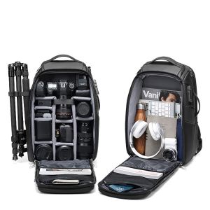 【cod】Travel Outdoor Camera Backpack Professional Photography Tripod Camera Bag 16 inches Laptop Backpack Drone Backpack