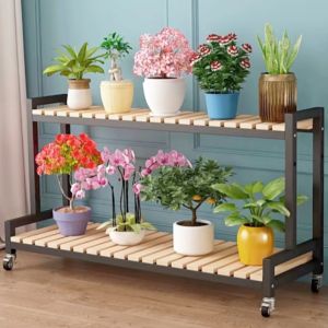 Johor Seller | Flower Rack Plant Rack Steel Outdoor Rak Pasu Pokok Bunga Outdoor Bertingkat Murah