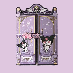 Sanrio Kuromi Melody Replacement Wardrobe Versatile Sticker Painting Multiple Styles Kuromi Diy Handmade Toys Quiet Children Book Friend Gift