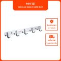 Móc áo inox 5 móc dẹp VINA MH121. 