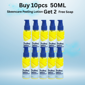 Buy 10pcs Peeling Lotion Get 2 Free  Soap
