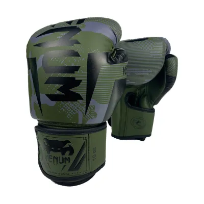 Venum Professional Boxing Gloves 10oz 12oz 14oz 16oz PU Leather Muay Thai Training Gloves Boxing