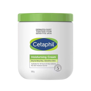 Cetaphil Moisturising Cream 550g moisturizing anti-aging suitable for dry and sensitive skin