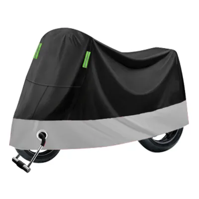 TIDY Motorcycle Cover Waterproof Universal for All Season with Anti-theft Lock-holes