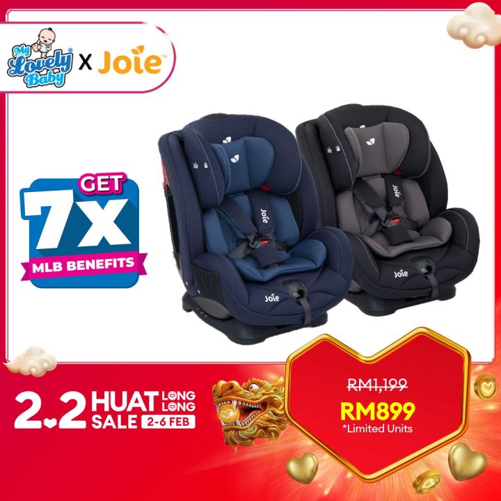 [2.2 CNY SALES] Joie Stages Convertible Car Seat Seat Belt