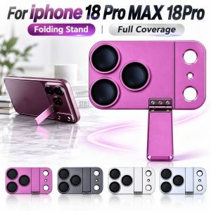 NEXTYOO Giá đỡ có thể gấp gọn. Miếng bảo vệ ống kính máy ảnh Mờ Lớp phủ AR Phim bảo vệ ống kính máy ảnh MỚI Phủ kín hoàn toàn Nắp bảo vệ ống kính có chân đế. Cho iPhone 18 Pro MAX 18Pro