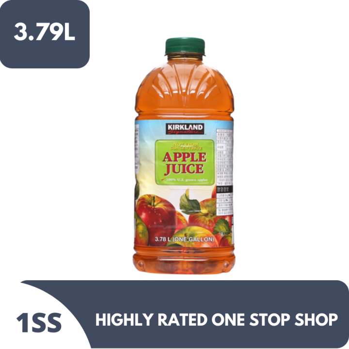 Kirkland Signature Apple Juice 3.79L Lazada PH