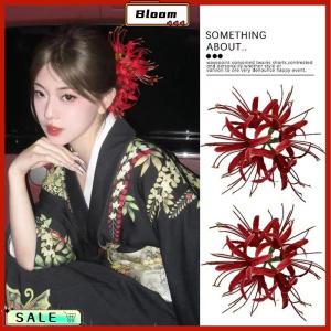 Follow Get New[Bloom Z] Flower Duckbill Clip Simulation Flower Hairpin Three-dimensional Flower Hairpin Super Fairy Headdress Accessory