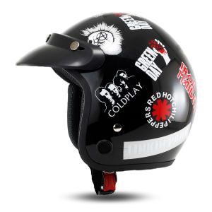 HELM BOGO RETRO HELEM DEWASA PRIA WANITA TERMURAH KUALITAS PREMIUM SNI