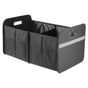 YUDESHUI Large Capacity Car Boot Organizer Oxford Foldable Car Trunk Storage Box Portable Collapsible Vehicle Storage Organizer