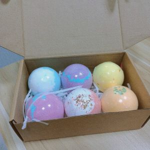 Organic Handmade Bath Bomb 干花双色精油浴盐球