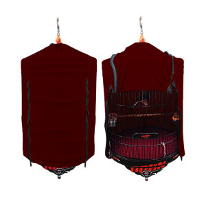 PROMO!!! Krodong Polos Dobel Resleting Penutup Sangkar Burung Murai No1 No 2 No 3 & No 4 Eka Jaya Bahan Tebal