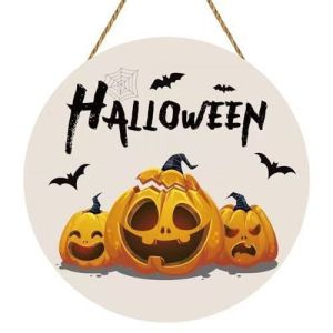 New wooden Halloween party decorations for home garden and entrance hall