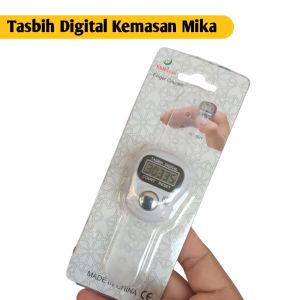 Tasbih Digital Kemasan Mika Tasbeh Digital Mini Tally Counter Alat Hitung Finger Import Murah