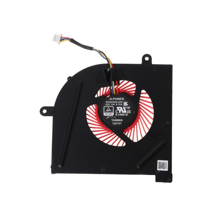 Laptop GPU CPU Cooling Fan for MSI GS63VR GS63 GS73 GS73VR MS-17B1